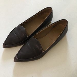 EVERLANE modern point loader, burgundy